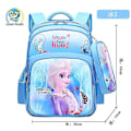 Miniatyrbillede 1 af 5: Disney Frozen Skoletasker til Børn Rygsække til Piger Vandtæt Rygsæk Primær Skoletaske Mochila Bogtaske C 4