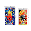 Pikkukuva 1 / 5: Tarot-oraakkelikortti, mystinen ennustus, sarjakuvat, Tarot-tyttökorttipeli, lautapeli, englanninkielinen pokeri Tarot del fuego