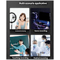 Miniatyrbilde 1 av 5: 4K HD Video Capture Card USB3.0 Spillstrømming og Videoopptaker med Mikrofoninngang