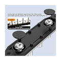 Miniatyrbillede 5 af 5: 250A 12V Samleskinne Batteri Strømfordelingsblok Bil Audio 12 Volt DC Samleskinne 4 x 3/8 Tommer Stolper 6 x