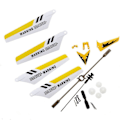 Miniatyrbilde 1 av 5: SyMA Reservedeler for SyMA S107 / S107G RC Helikopter, Blader, Koblingsbeslag, Indre Aksel - Gul