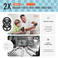 Miniatyrbillede 3 af 5: Venstre Højre Spil Rat Controller Håndtag Holder Grip A
