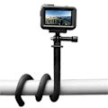 Miniatyrbild 2 av 5: Bärbart Flexibelt Telefonhållarstativ Med Magnetisk Telefonfäste Adapter Lång Arm Stick Pole För Pocket 3/go3 För ,a