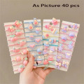 Miniatyrbilde 1 av 5: 40/50/60 stk./parti Barne Hårpynt Tegneserie Elastiske Hårbånd Baby Hodebånd Små Søte Dyr Jenter Hodeplagg 40PCS-S