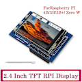 Miniatyrbillede 2 af 5: 2.4 Tommer RPI Skærm til 4B/3B/3B+/ Zero W Resistiv Touch Skærm Kapacitiv Monitor 320X240 med Til