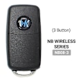 Pikkukuva 4 / 5: KEYDIY NB08-3 Kaukosäädin Auton Avain Universaali 3 Painiketta KD900/-X2 MINI/ -MAX -malleille