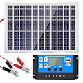 Miniatyrbillede 2 af 5: 30W 12V Solpanel Batterilader + 40A Controller til RV Bil Båd Hjem Camping
