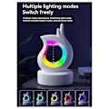 Miniatyrbillede 3 af 5: Y16 Bluetooth Højttaler Anti Vand Luftfugter Lav Støj Atmosfære RGB