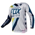Miniatyrbild 1 av 2: Sommar mountainbikekläder snabbtorkande ventilerande långärmad T-shirt style 1 XS