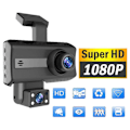 Pikkukuva 4 / 5: 1080P HD Autokamera Auton DVR Ajotallennin, 3.0 tuuman IPS-näyttö Kojelautakamera, Pysäköintitila