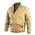 Miniatyrbillede 1 af 2: Casual Herrejakke Baseballjakke 4XL