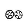 Miniatyrbilde 2 av 5: For elektrisk sykkel BBS01 BBS02 tannhjul erstatning sykkel kjedebeskytter for BBS01B BBS02B tannet