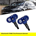 Miniatyrbild 3 av 5: 2st Bluetooth TPMS Sensor 1490701-01-B för Tesla Model 3 Y X S 2020-2024 Däcktryckssensor Monit