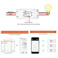 Miniatyrbillede 2 af 5: Smart Switch Tuya Smart Home Wifi Switch Mobiltelefon Trådløs Fjernbetjening Timing Mini Switch Wi