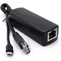 Pikkukuva 2 / 4: 2-pakkaus Gigabit PoE -jakaja, 48 V - 5 V 2,4 A Micro USB Ethernet -sovitin, toimii Raspberry Pi 3B+:n, IP-kameran ja muiden kanssa