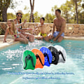 Miniatyrbild 4 av 5: 1 Par Handpaddlar för Simning Simpaddlar med Justerbara Remmar Styrketräningshjälpmedel Pool för Vuxna Barn Unisex Svart