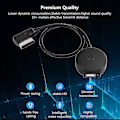 Pikkukuva 5 / 5: Auton Ami Mdi Bluetooth Audio Aux Naaras USB-sovitinkaapeli A4 A6 Q5 Q7 -malleille vuoden 2009 jälkeen (1 kpl musta) TY