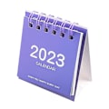 Miniatyrbilde 1 av 5: 2023 Kalender Minimalistisk Dekorativ Selvstående Lett Sidevending Fleksibel Daglig Plan Solid Farge Juli 2022 Til Desember 2023 Skrivebordskalender F