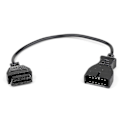 Pikkukuva 2 / 5: 12-nastainen OBD1 - OBD2 16-nastainen adapterikaapeli