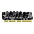Pikkukuva 3 / 5: PCI-E - SATA -sovitinkortti, 5 porttia PCI-E X4 PCI-E X8 PCI-E X16 -tuelle /Windows7/8/10 Multi-Sys