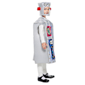 Miniatyrbilde 4 av 5: Unisex Barn Robot Kostyme Cosplay For Gutter Jenter Svampdrakt Tunika Hatt Morsom For 110-150cm