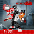 Miniatyrbillede 4 af 4: Anime Chainsaw Man Byggesæt Legetøj Børnefødselsdagsgave