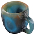 Miniatyrbillede 4 af 5: Mineral Krystal Kaffekop Kvarts Sten Kop A