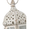 Miniatyrbild 4 av 4: 2025 Ny 2-pack Hängande Ljuslykta Retro Marockansk Ljushållare Ihålig Metall Glas Ljushållare