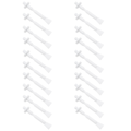Miniatyrbilde 2 av 2: 30 stk Engangs Nesevoks-pinner Nesevoks-applikatorer Nesevoks-strips