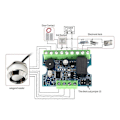 Miniatyrbild 5 av 5: 12V Åtkomstkontroller med Magnetlås Grindöppningssystem Set Touch Memory TM Läsare PCB Åtkomst Con