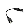 Miniatyrbild 5 av 5: Adapter Konverter DMX Kabel Förlängningskabel XLR 3 Pin till RJ45 Nätverkskontakt (Hane)