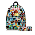 Miniatyrbillede 1 af 5: Roblox Skole Taske Unisex photo color