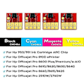 Miniatyrbild 1 av 5: hg För HP 950XL HP951XL 950 951 Auto Reset Patron Chip För HP Officejet Pro 8100 8600 8610 8620 8630 8640 251 276 Skrivare