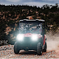 Pikkukuva 2 / 5: ARCTIC CAT 400 500 650 700:n korkea- ja matalakeila-LED-lamput valkoisena