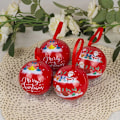 Miniatyrbild 1 av 5: Julgransprydnad Hänge Fairy Ball Julgodis Presentförpackning Kreativt Hänge Järnkula Julartikel Atmosfär Hänge Style H 6.8cm   1pc