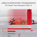Miniatyrbillede 4 af 5: Flash Disk, Oxideret Klips (USB+TYPE C) 3.0 32GB Flash Hukommelse U Disk til Android Enhed/Pc/Tablet/(R