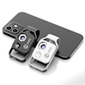 Miniatyrbilde 2 av 5: APEXEL APL-MS002CWH 200X Mobiltelefon HD CPL Makroobjektiv Mikroskop med LED-lys White