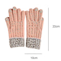 Miniatyrbild 2 av 5: Vinter Touchscreen Stretch Termiska Magiska Handskar Varma Ullstickade Tjocka Fleece Style4