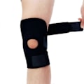 Miniatyrbild 5 av 5: Flexibelt knäskydd för stöd och support Svart