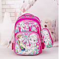 Miniatyrbillede 2 af 5: Disney Frozen Skoletasker til Børn Rygsække til Piger Vandtæt Rygsæk Primær Skoletaske Mochila Bogtaske C 5