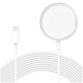 Miniatyrbillede 1 af 5: Magnetisk trådløs oplader til 15 14 13 12 11 Pro Max X XS XR 8 Plus 2 3 4 opladerkabel