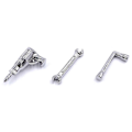 Miniatyrbillede 5 af 5: 17 STK 1:12 Miniature Værktøj Reparation Multi-Værktøj Model Sæt til Dekorationstilbehør Mini Haveartikler
