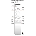 Miniatyrbild 2 av 5: Fjärrkontroll för Smart TV BN-1297 BN59-01242C Infraröd Alternativ Fjärrkontroll (2XAA Batterier)