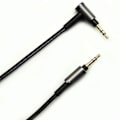 Miniatyrbillede 2 af 5: 3,5 mm lydkabel til Sony Wh-1000 Xm2 Xm3 Xm4 (sort uden mikrofon)