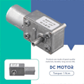 Pikkukuva 5 / 5: JGY370 DC-moottori 12V 30RPM Nopeudenpudotusmoottori suurella vääntömomentilla ja turbovaihteella