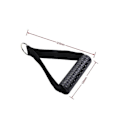Miniatyrbild 4 av 4: Repdrag Fitnessgrepp 2 Delar Silikongrepp Med Solid Abs-kärna Repgrepp Dragmotståndsband Tillbehör Ersättning Träning Svart Push Grip F