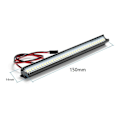 Miniatyrbilde 5 av 5: 150MM 36 LED Lyslist Taklampe Lys for Axial SCX10 90046 TRX4 Slash 1/8 1/10 RC Crawler Truck