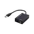 Miniatyrbilde 1 av 5: USB1000F-LX USB 3.0 Gigabit Fiber Ethernet Nettverksadapter Single Mode 1310Nm 10Km LC Optisk Modul SFP NIC RTL8153