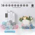 Pikkukuva 3 / 3: Puuronvalot Puuvillapallot Paristo - 3,3m 20 Led Valot Makuuhuoneen Valaistus Macaron-