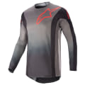 Miniatyrbillede 1 af 2: Sommer A stjerne udendørs sports cykel motorcykel langærmet downhill dragt åndbar T-shirt style 1 S